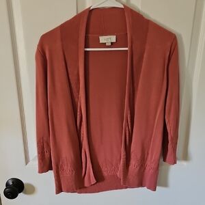 LOFT Women's Pink Sweater